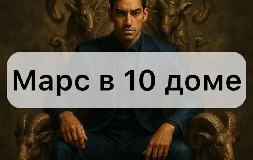 Марс в 10 доме