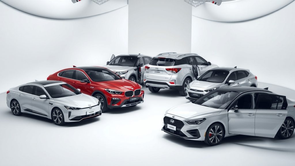    7 корейских авто до 160 л.с. с автоматической коробкой вариатор