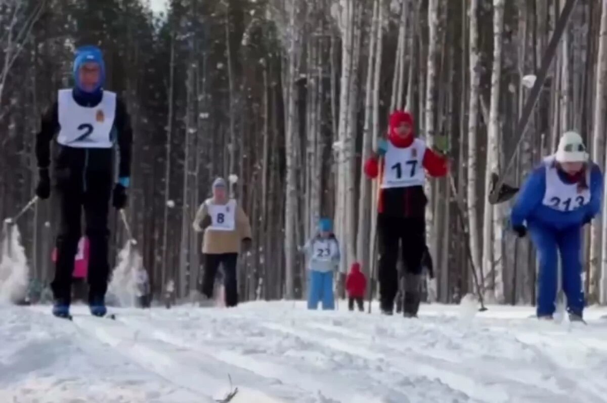    В Красноуральске открыли лыжероллерную трассу