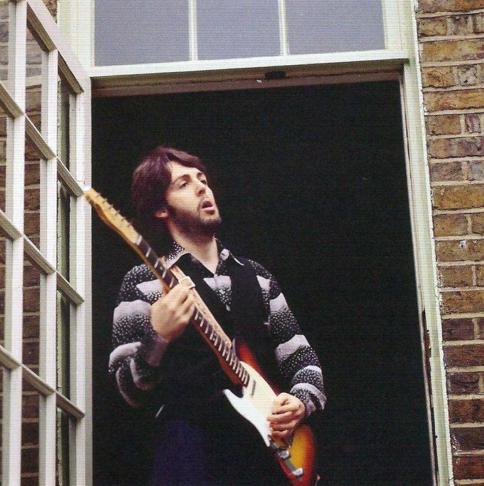 1970, март. Кавендиш-авеню (дом Пола в Лондоне). Фото Линды