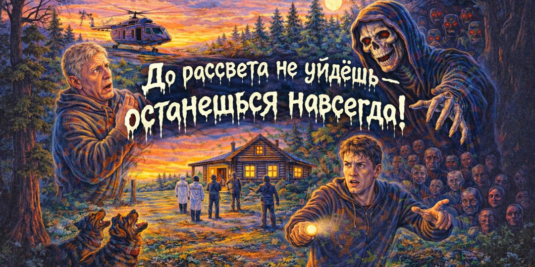 До рассвета не уйдёшь — останешься навсегда! Часть 1