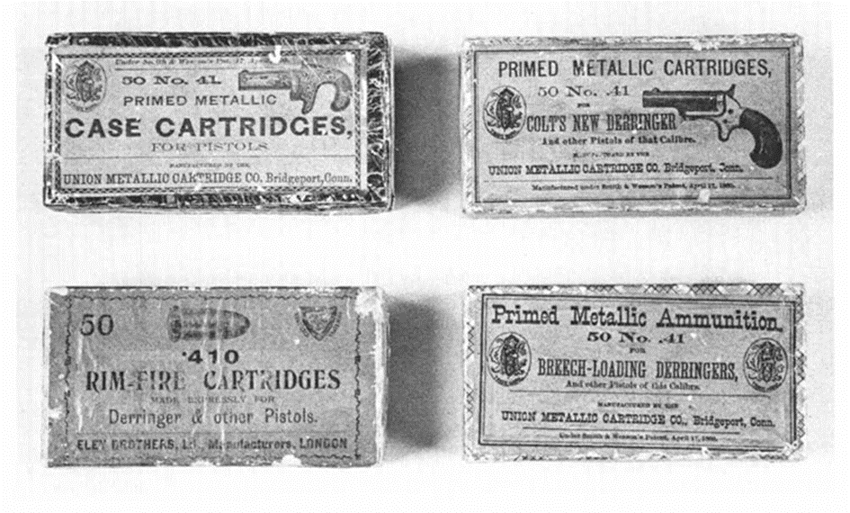 Пачки с патронами .41RF