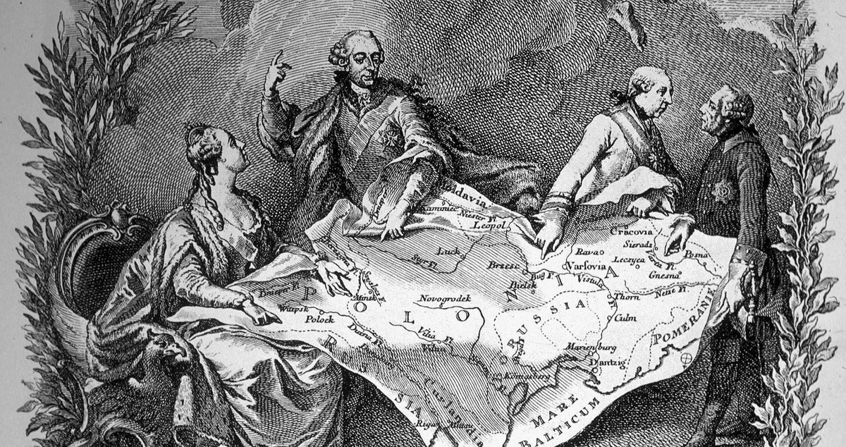 Раздел Речи Посполитой. Изображение из открытых источников