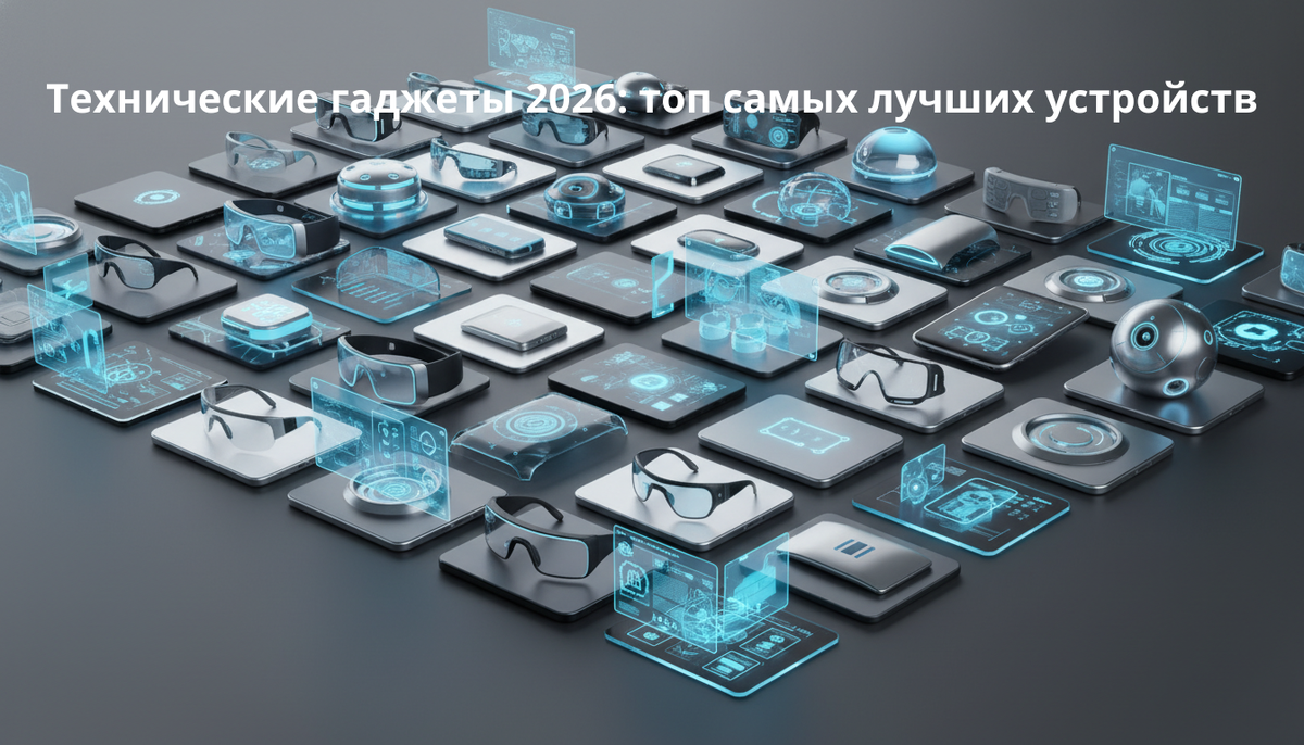 Технические гаджеты 2026 — какие устройства реально удобны и стоят внимания: разбор новинок, подводные камни и советы по выбору без переплаты.