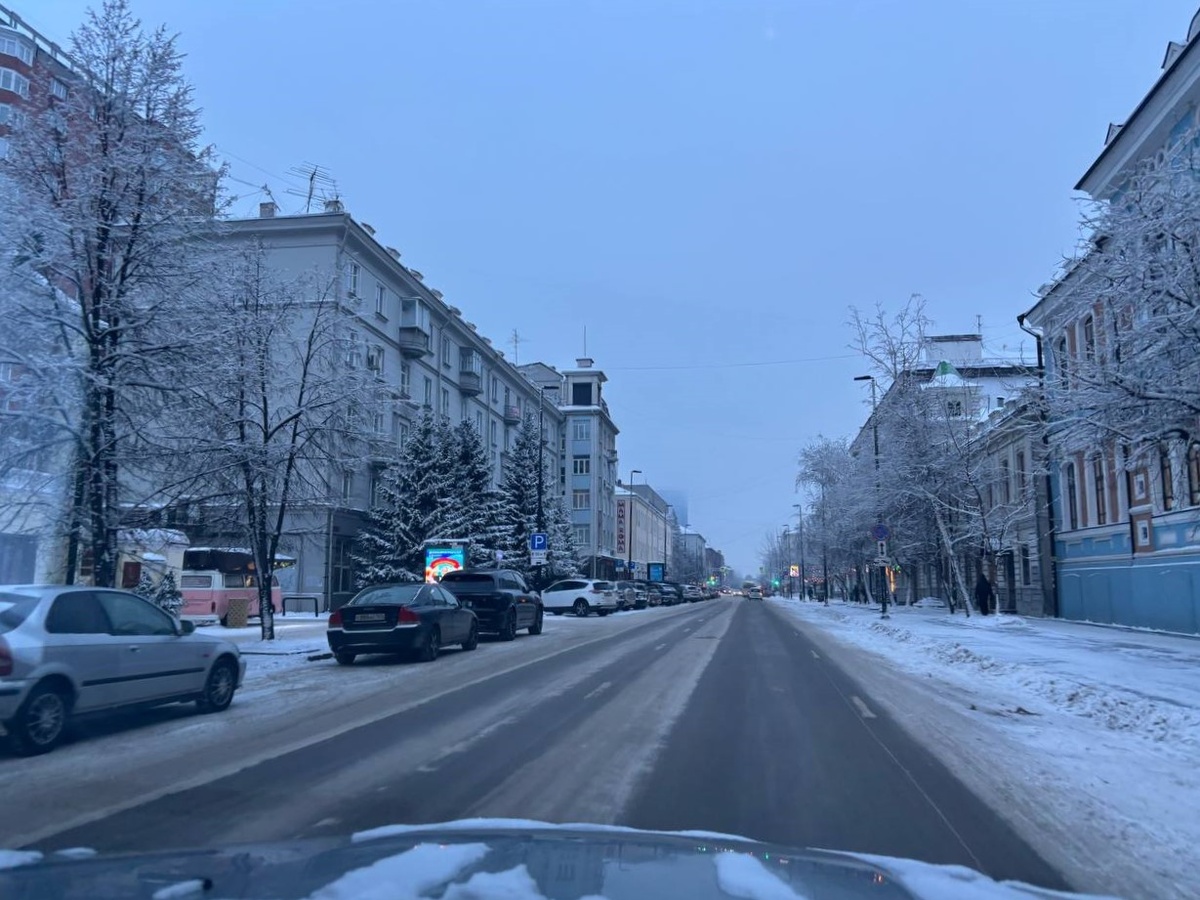 А это просто недавнее фото Красноярска, пр.Мира