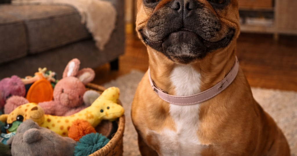 Челюсти отдыхают: Топ-5 игрушек, которые наш бульдог не смог прикончить за час (и даже за месяц!)