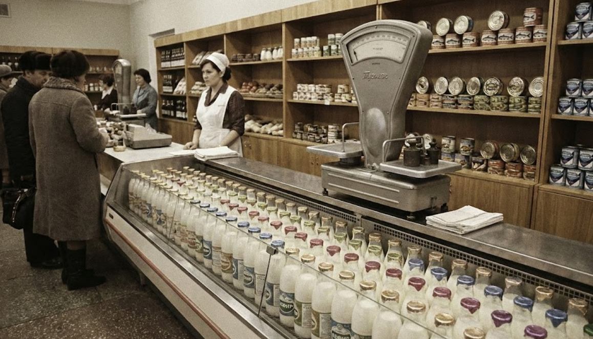 полки магазинов