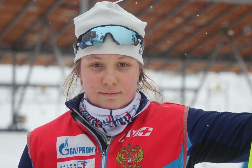    Екатерина Копорулина из Алтайского района - чемпионка олимпиады в спринтерской гонке. Фото: Виталий Дворянкин/"Алтайский спорт"