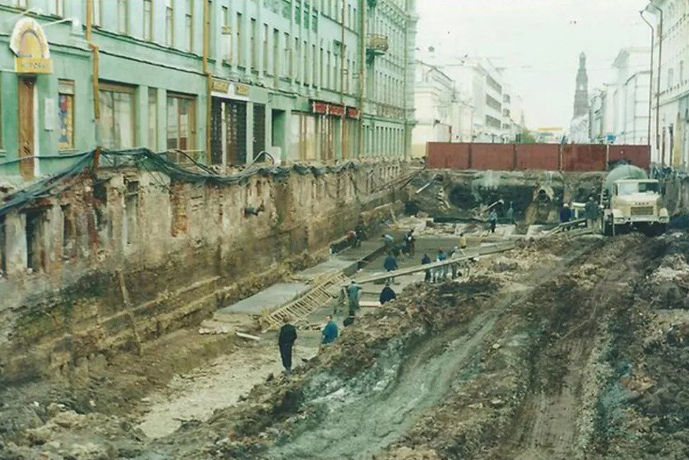 Реконструкция улицы Баумана в Казани