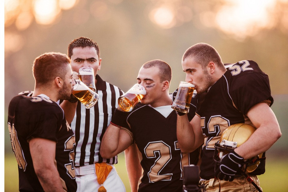 Алкоголь после спортивной тренировки