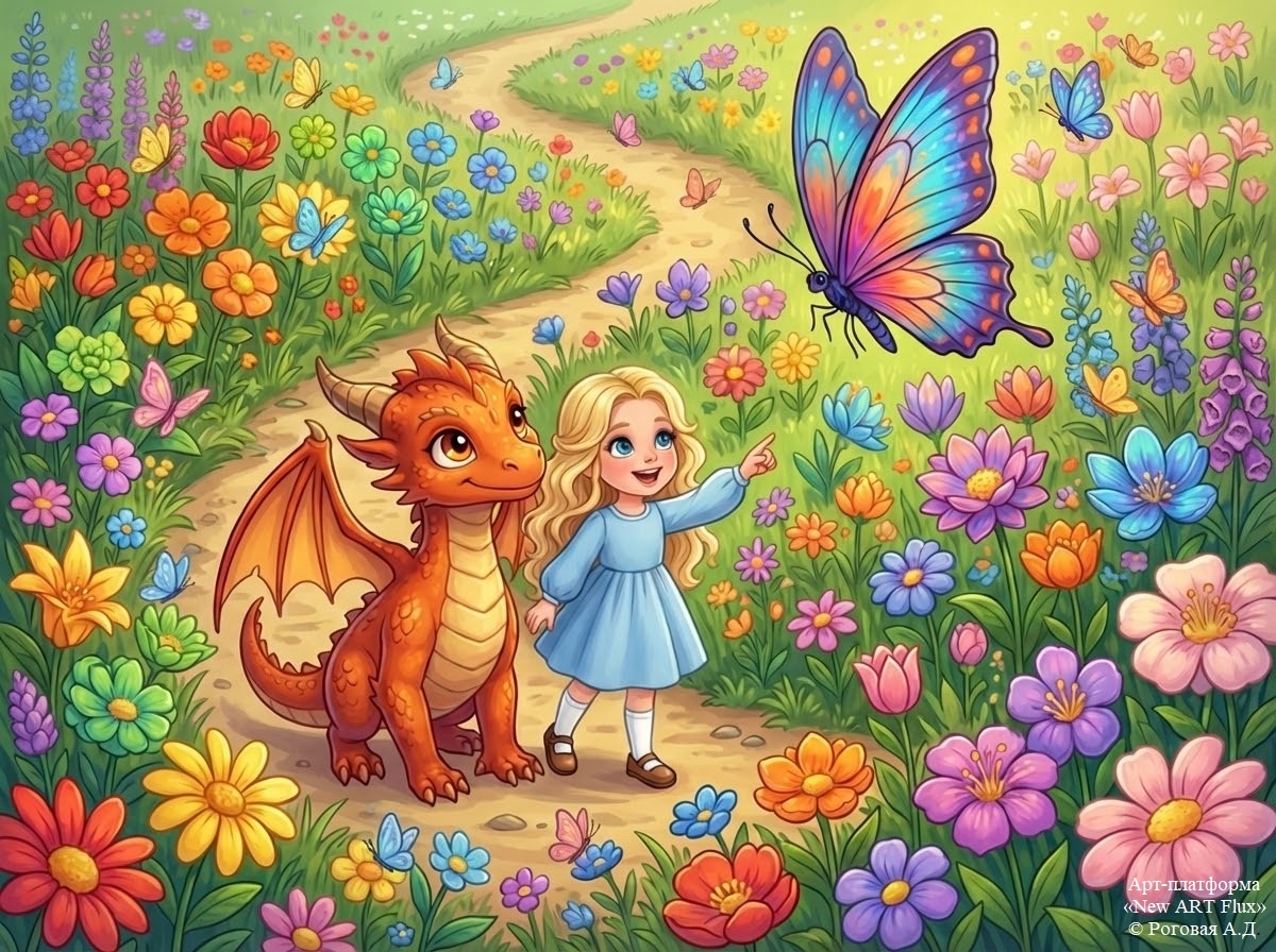 "Приключения дракончика Лира" часть первая Автор Алена Дмитриевна Роговая