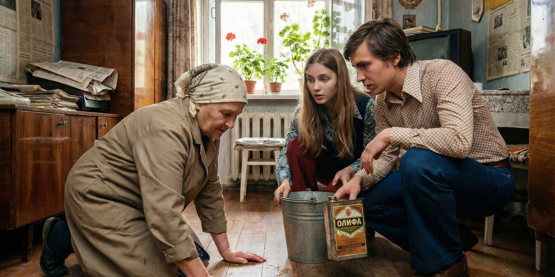 Зачем в советских домах весной мыли полы странной жидкостью: ритуал, который спасал дома от разрушения