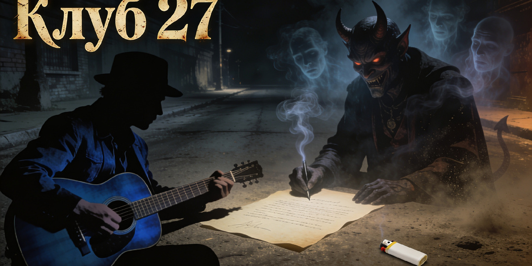 Сделка на перекрестке: Почему великие музыканты умирают ровно в 27 лет? Тайна «Клуба 27»