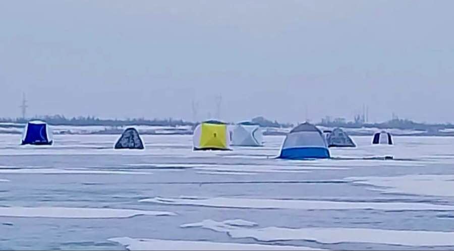 Когда на Маныче встаёт лёд. Фото автора канала