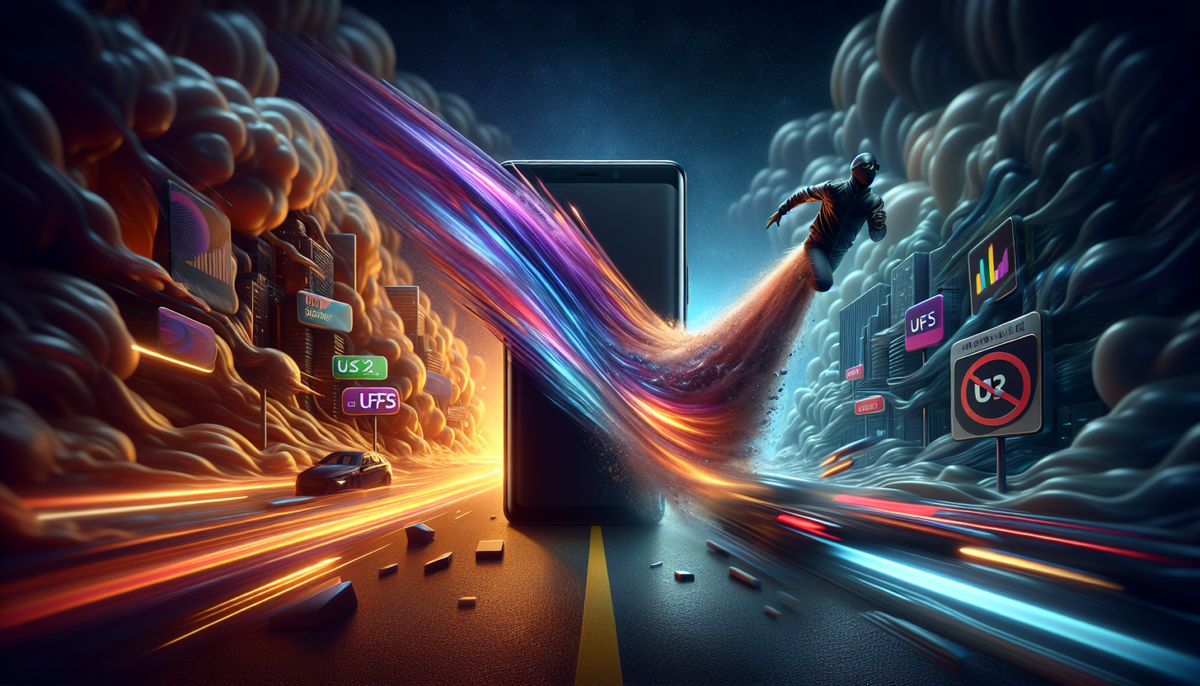 UFS 2.2 и UFS 3.1 почему один смартфон летает а другой тормозит