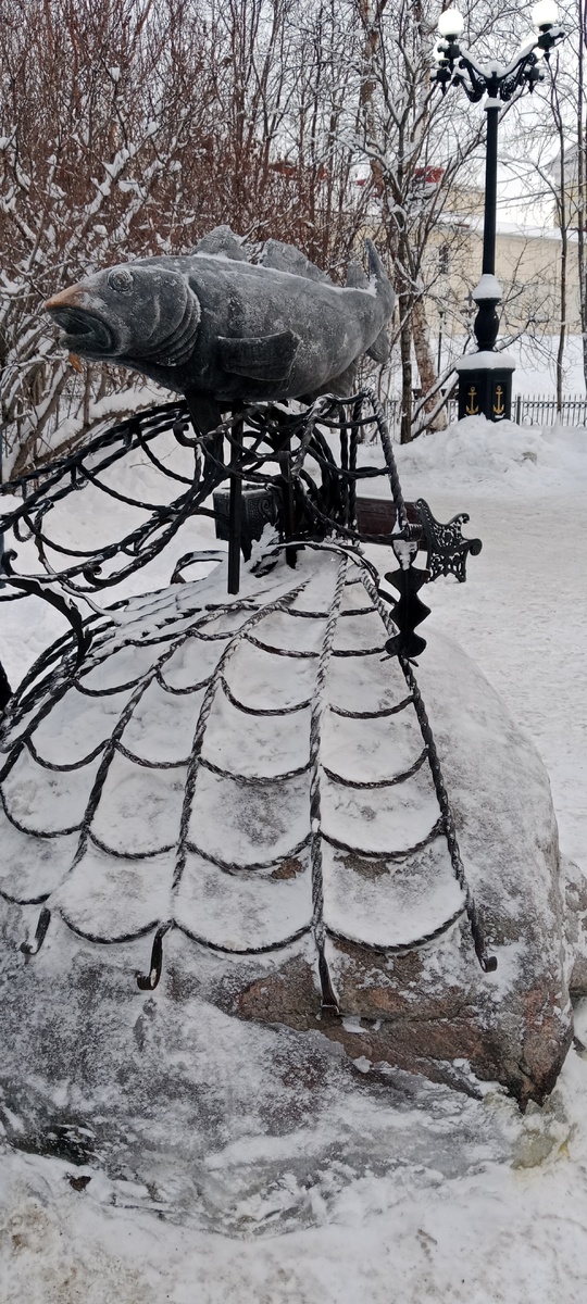 Памятник треске. Фото автора 