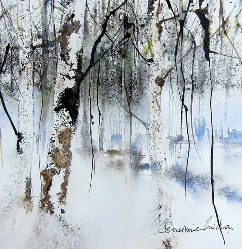 Фото из открытого источника/Рейн-Мари Пинчон/Акварелльные пейзажи.