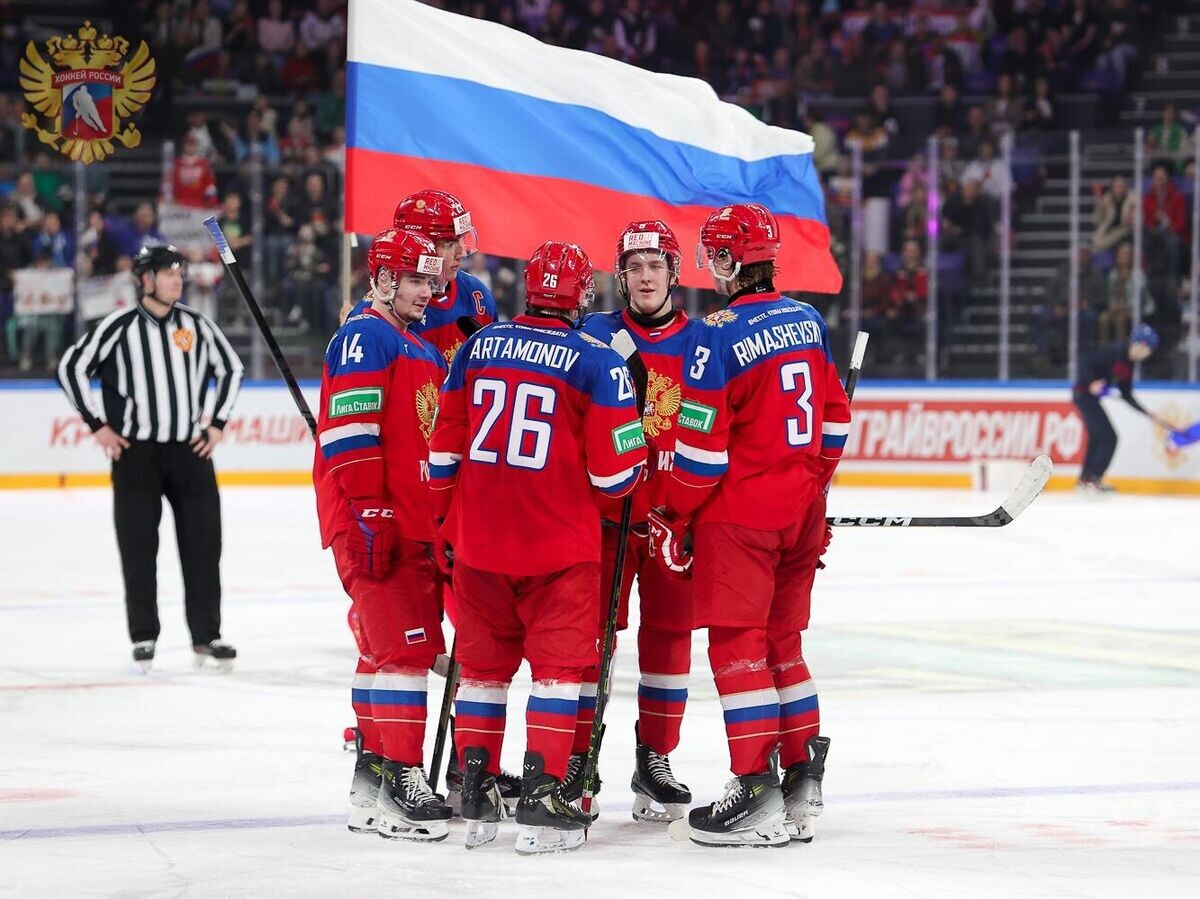    Лига Ставок Кубок Будущего. Матч Россия - Белоруссия | © Фото : пресс-служба федерации хоккея России