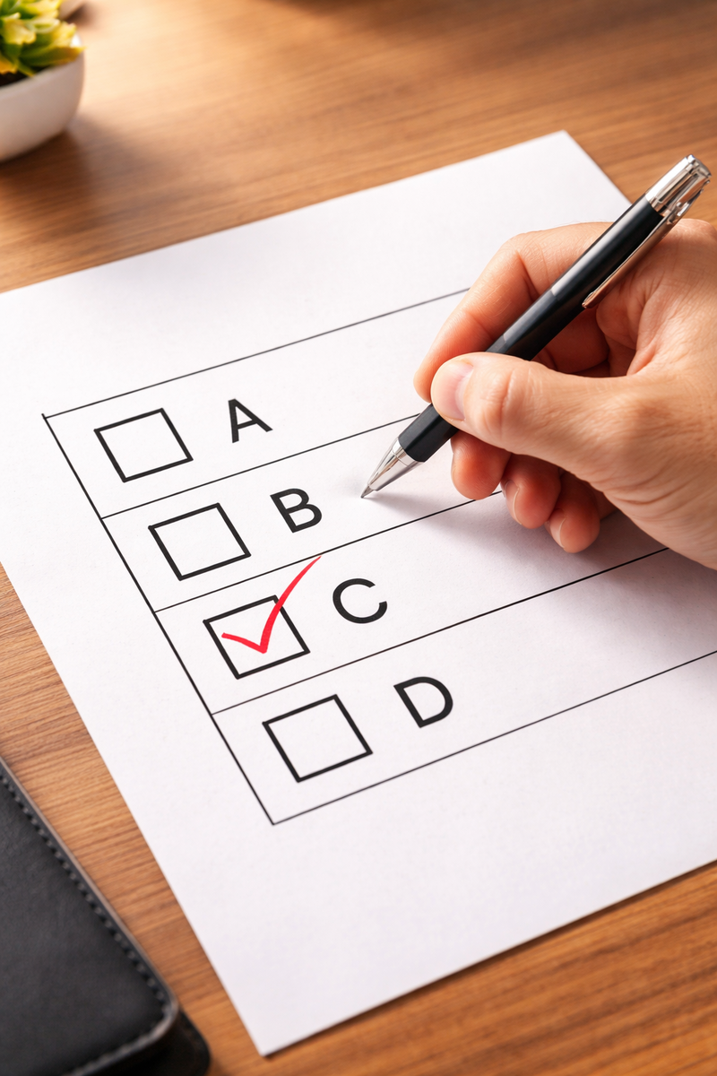 Ответьте на 5 ключевых вопросов честно. Не нужно сложных расчетов — только ваша первая реакция на деньги