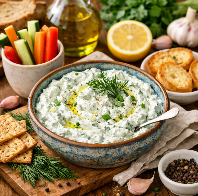 Творожный соус с зеленью — нежное дополнение к закускам рецепты от Дарики