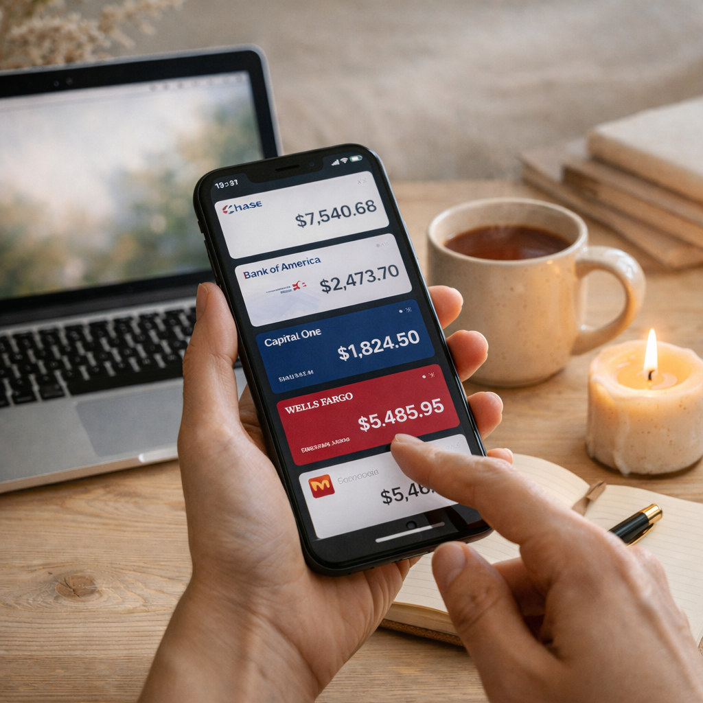 Действие 1: Честный взгляд. Узнайте свою точку А. Сколько всего денег у вас есть прямо сейчас? Это основа для любого планирования.