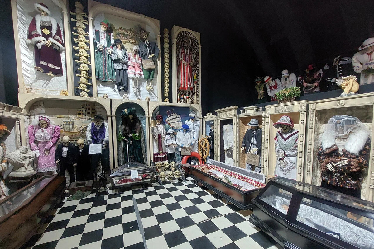 Слоган музея погребальной культуры: «От смерти к жизни». По задумке создателя, это место должно изменить представление человека о смерти, ведь она — часть культуры. Фото: Елена Борисова / Яндекс Карты