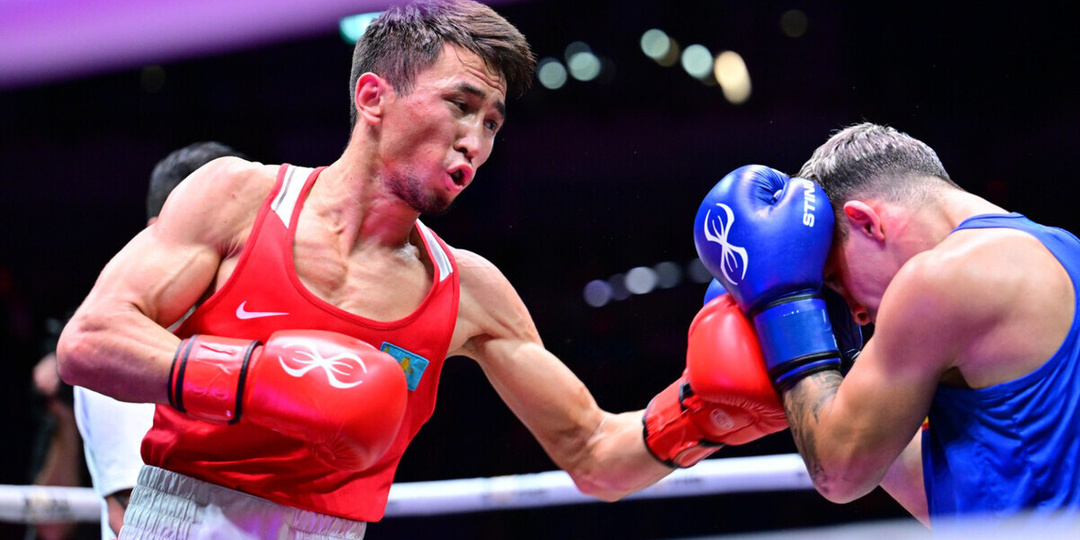 Бой Махмуда Сабырхана за «золото» против чемпиона мира завершился досрочно