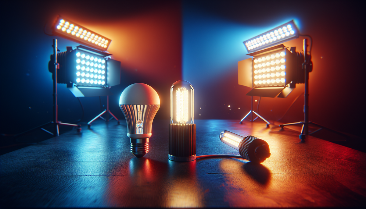 Чем отличается LED лампа от галогенной что выгоднее безопаснее дома