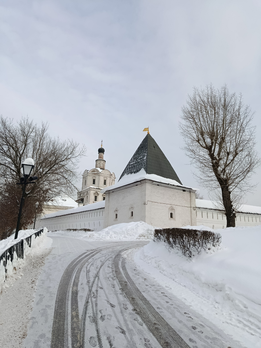 Под стенами монастыря