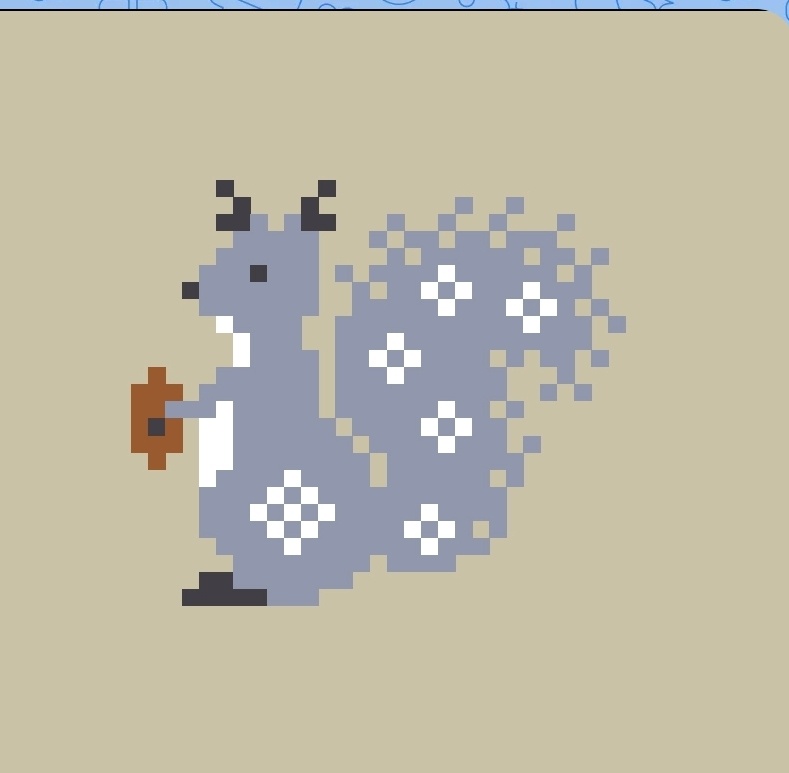 Знакомьтесь: белка-гандболистка. Других вариантов, кроме как гандбольный мяч в еë лапках, у меня нет