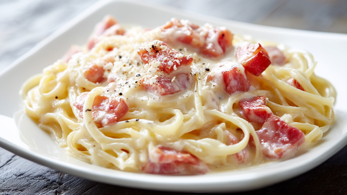Спагетти карбонара 