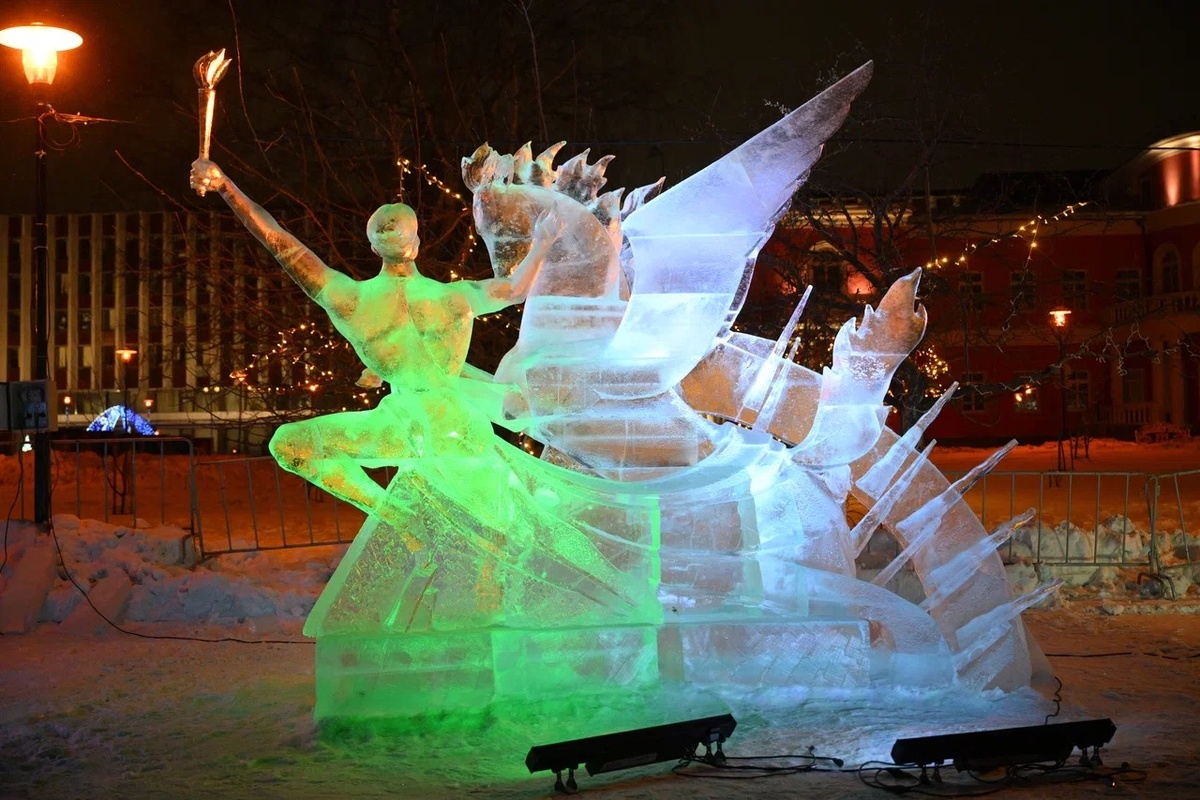    Скульптура "Путь на Олимп". Фото: «Республика»/Сергей Юдин