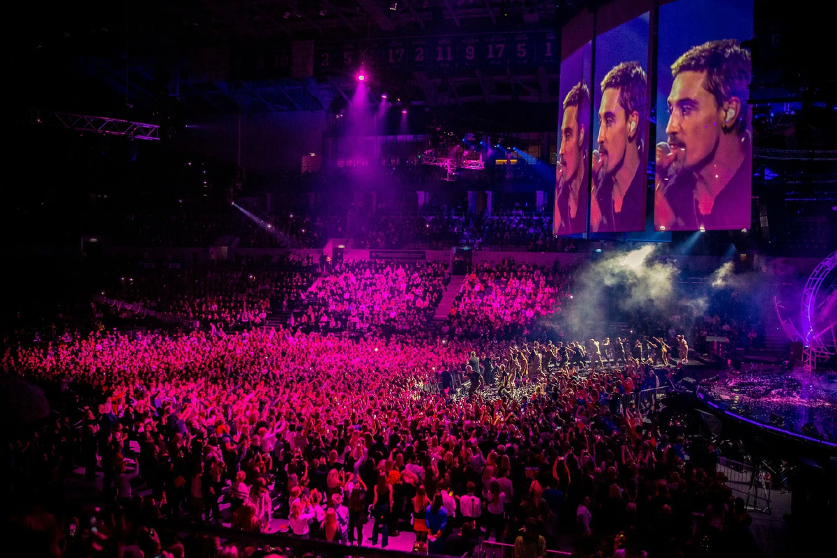 Концерт Димы Билан (фото из интернета)