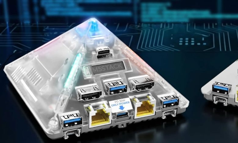 Китайская компания M5Stack анонсировала новый настольный компьютер необычной пирамидальной формы под названием AI Pyramid Pro. Основная особенность устройства заключается в том, что оно предназначено для выполнения задач искусственного интеллекта (ИИ) локально, без необходимости использования облачных сервисов. Этот компактный аппарат позиционируется скорее как «ИИ-прибор», чем как традиционный.