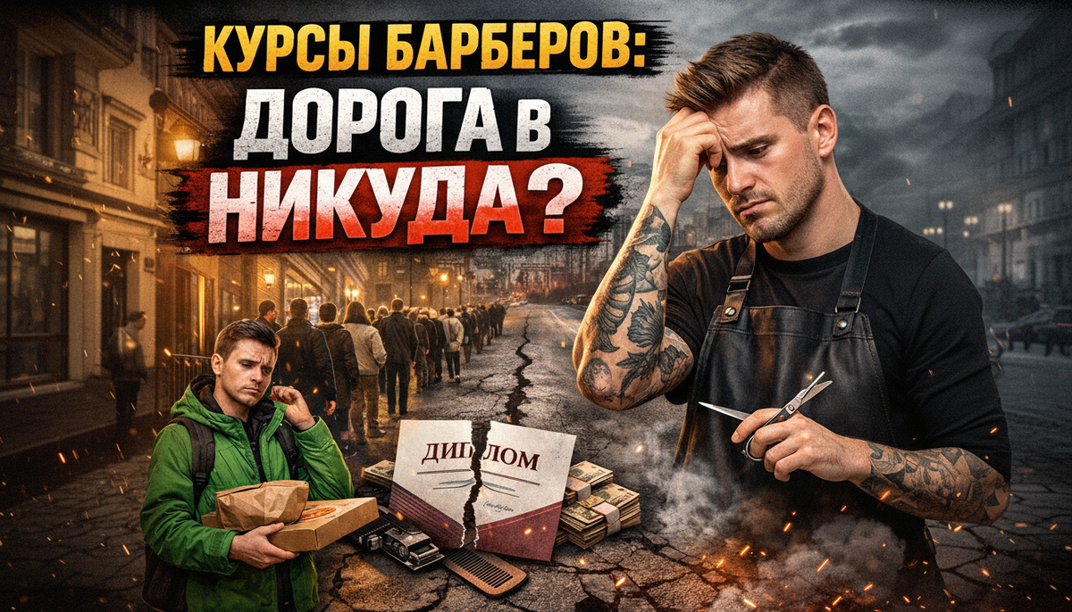 Почему после курсов идут в курьеры?