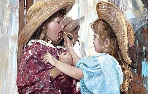 Повесть - 18-я публикация / Илл.: Художник Нельда Пьепер (фрагмент картины)