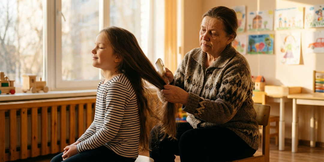Нянечка в детском саду 12 лет расчёсывала одну девочку последней. Всегда. Родители жаловались. Когда узнали почему — извинились