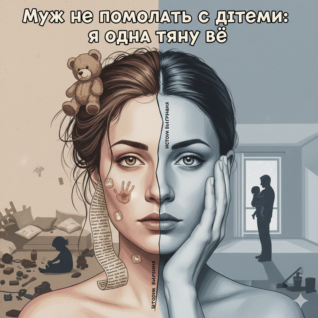 Муж «устал на работе», а ты дома — и с детьми, и с готовкой, и с уборкой, и с бесконечными кружками. Классическая схема, где один «зарабатывает», а другая тихо превращается в обслуживающий персонал с нервным истощением и чувством вины.