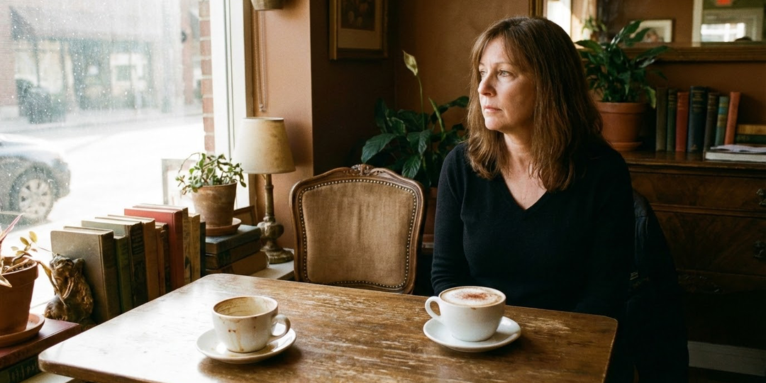 Женщина 7 лет заказывала два кофе в одной кофейне. Один пила. Второй остывал напротив. Бариста ни разу не спросила — но знала