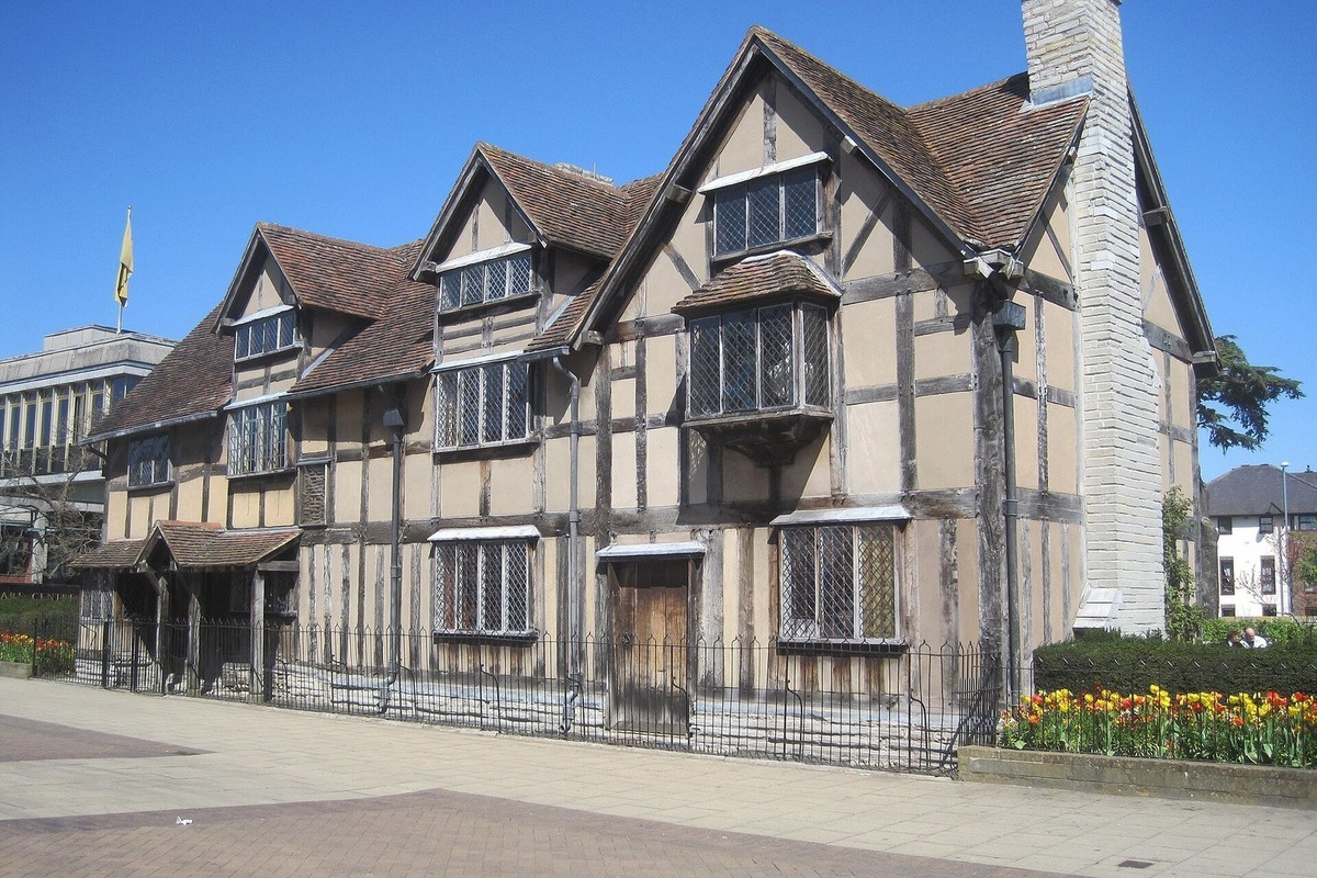    Дом Шекспира в Стратфорде. Скриншот с сайта Википедия