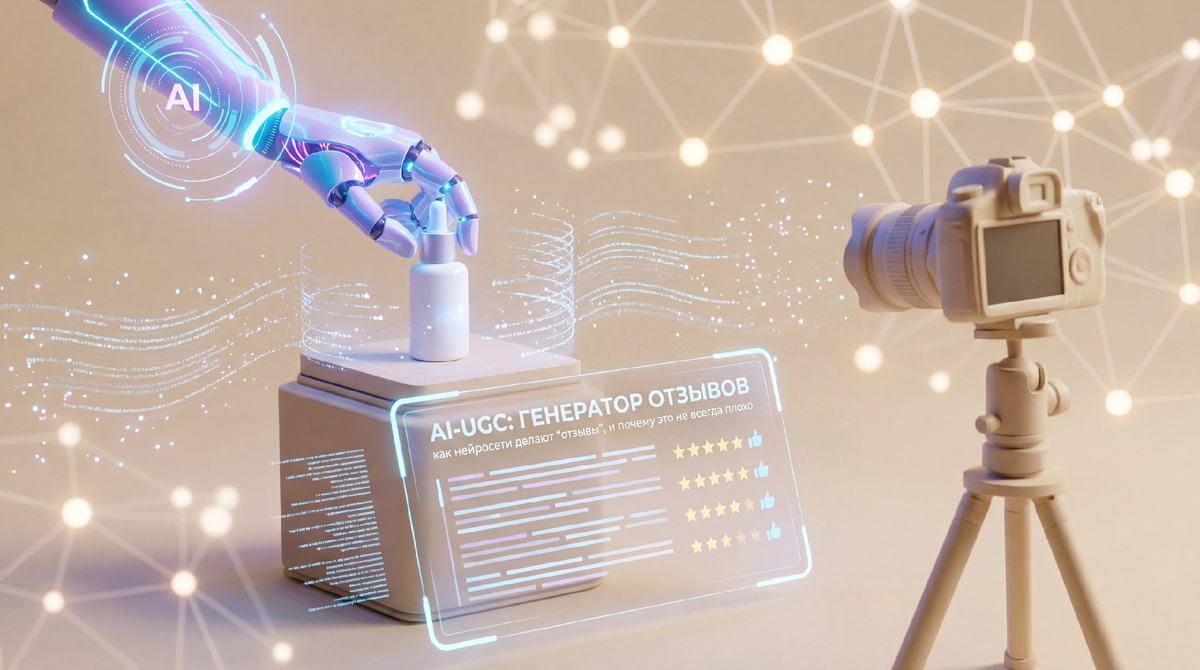 AI-UGC: как нейросети делают “отзывы”, и почему это не всегда плохо