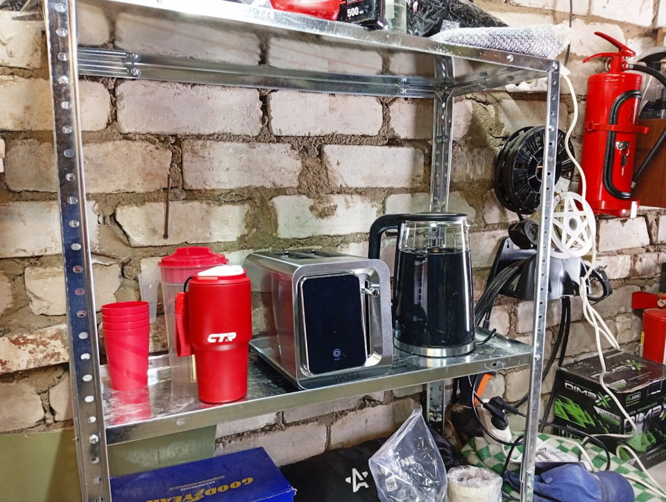 Перекус в гараже — дело святое! С WOEX TechLine 1210