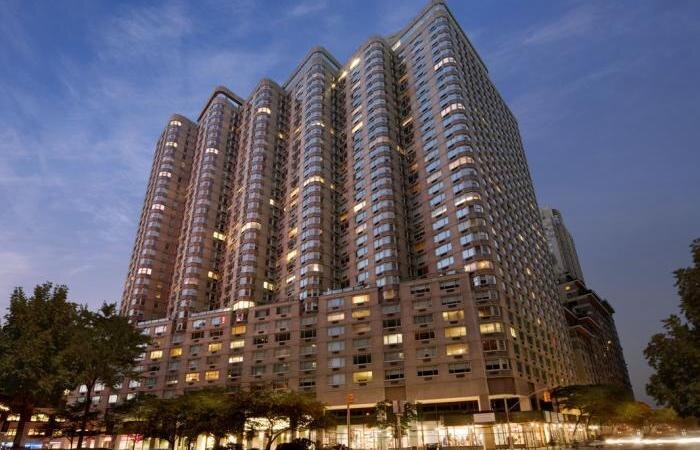 Многоквартирные дома не только социальные. /Фото: wikimapia.org.