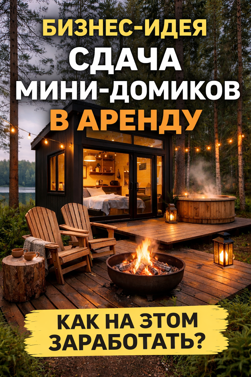 Домики для сдачи
