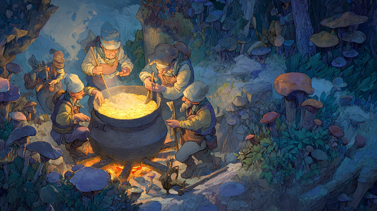 Как лес и земля подарили Италии поленту с грибами