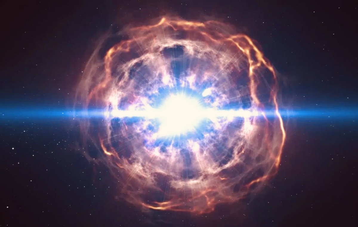 Взрыв сверхновой звезды — мощь, которая оглушает, ослепляет. Возможно момент зачатия — тоже самое в миниатюре (картинка из интернета)