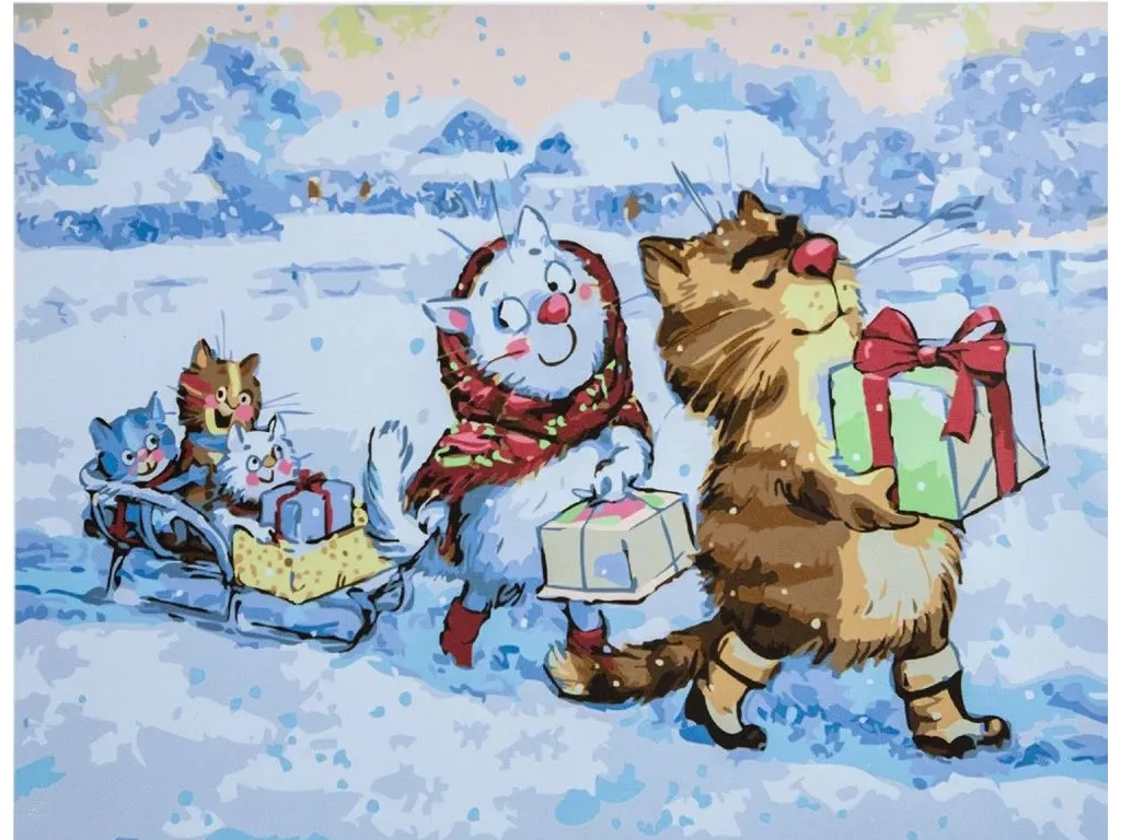 очаровательные коты Рины Зенюк