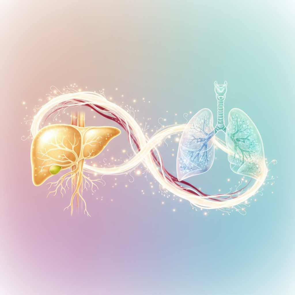 «Печень и лёгкие — это альфа и омега внутренней чистоты. Одна перерабатывает отходы, другая приносит свежий воздух. Их союз — основа жизненной силы. 🤝»
