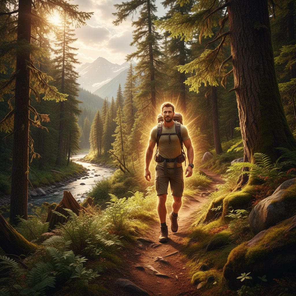 «Идеальное здоровье — это когда вы гуляете по лесу без страха, а ваша внутренняя крепость готова отразить любую угрозу. Это состояние гармонии с природой и с собой. 🌿»