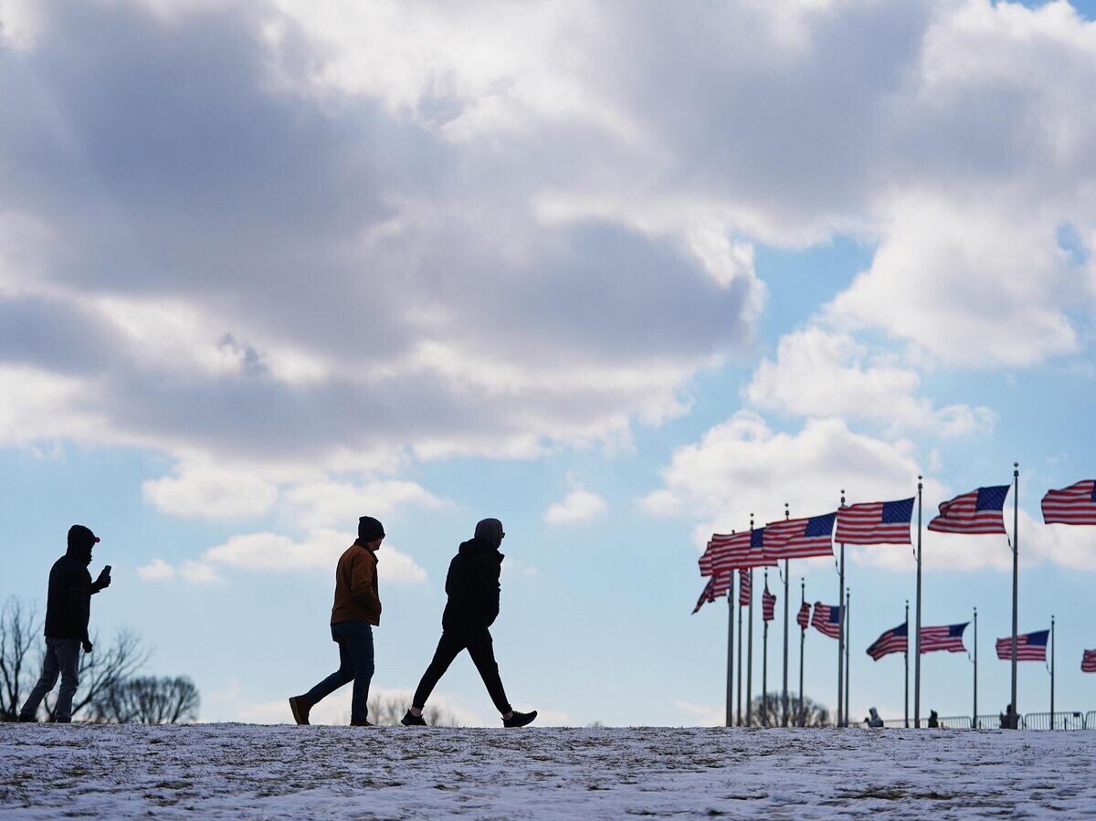    Флаги США в Вашингтоне | © AP Photo / Julio Cortez